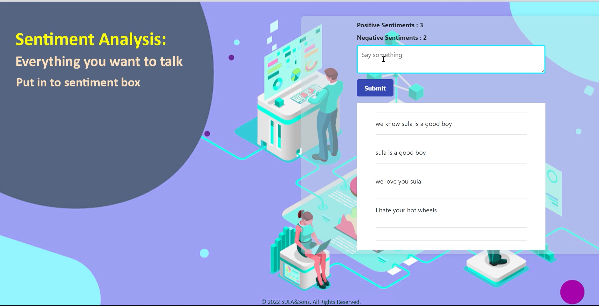 Sentiment Analysis Web App